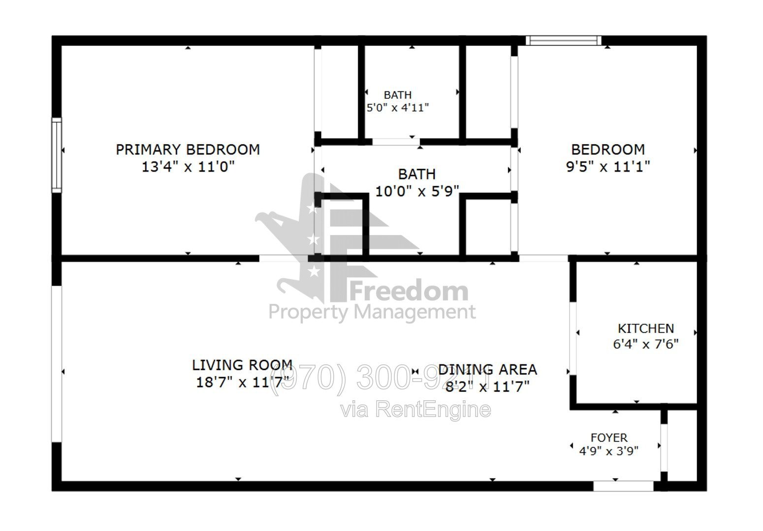 ALL UTILITIES PAID!!! 2 bed 1 bath property image